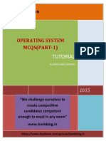 Tutorial: Operating System MCQS (PART-1)