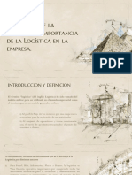 Evolución de La Logística e Importancia de La Logística