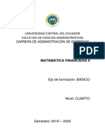 Sílabo Matematica Financiera Ii - Ae