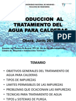 Introducción Al Tratamiento de Agua para Calderas de Vapor