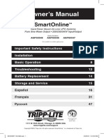 Tripp Lite Owners Manual 45873