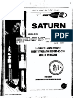 Saturn V Launch Vehicle Flight Evaluation Report - AS-510 Apollo 15 Mission