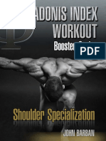 Shoulder Specialization PDF