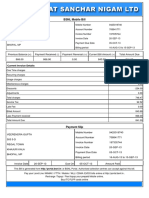 BSNL Mobile Bill: Current Invoice Details Rs