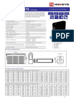 VHR 12 170 DF: Technical Specifications