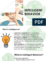 Intelligent Behavior PDF