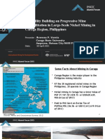 Capability Building On Progressive Mine Rehabilitation in Large-Scale Nickel Mining in Caraga Region, Philippines