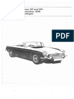 MGB Original Parts Catalogue PDF