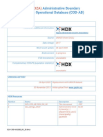 Algeria (DZA) : Administrative Boundary Common Operational Database (COD-AB)