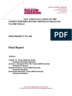 Risk Assessment and Evaluation of The Conductor Pipe Setting Depth