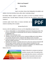 1) Consumer Behaviour Model Framework