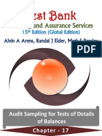 Chapter 17 Audit Sampling For Tests of Details of Balances