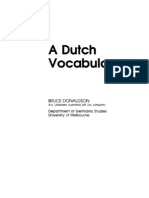 A Dutch Vocabulary