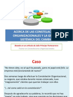 Acerca de Las Constelaciones Organizacionales y La Gestión Sistémica Del Cambio