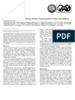 IADC/SPE 59121 When Rock Mechanics Met Drilling: Effective Implementation of Real-Time Wellbore Stability Control