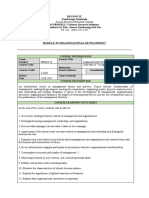 Organizational Development Final Module