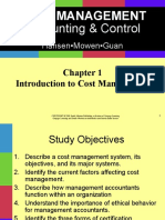 Accounting & Control: Cost Management