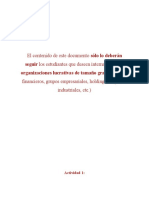 Instrucciones para Estrategias de Internacionalización de Organizaciones Lucrativas de Tamaño Grande