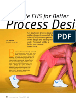 Integrate EHS For Better Process Design