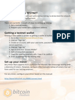 Mining Setup For TESTNET