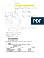 Running Head: Cost Allocation Concepts