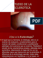 Estudio de La Esclerotica