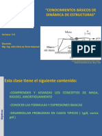 s4 - Conocimientos Basicos de Dinamica de Estructuras