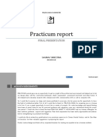 Superfinal Practicum Report