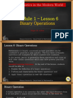 Module 1 Lesson 6