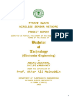 Bachelor of Technology: Zigbee Based Wireless Sensor Network