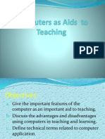 Computer As Aids To Teaching PDF