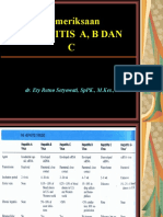 Pemeriksaan Hepatitis A, B Dan C