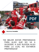 Plan de Respuesta en Emergencias Masivas y Desastres