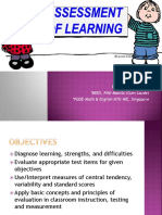 Assessment of Learning SLRC PNU