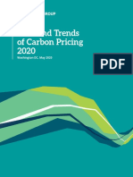 State and Trends of Carbon Pricing 2020: Washington DC, May 2020