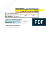 FOB Cif (Toronto) Price Quote For Sea Shipment : 20 FT Standard Container