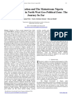 Publ - Paper 1 (AlAlmajiri Education and The Mainstream Nigeria Education System in North West Geo-Political Zone: The Journey So Farmajiri)