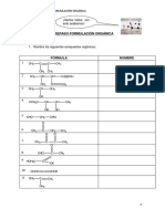 Ejercicios de Repaso Formulación Orgánica