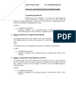 Casos Prácticos de Contabilización de Percepciones