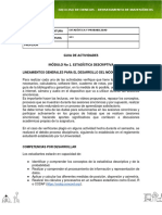 Guía de Actividades - Estadistica y Probabilidad Modulo 1