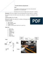 Circular Motion Experiment Final Submission