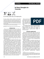 Studies of Multiaxial Shear Strengths For Roller-Compacted Concrete