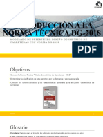 Clase 1 - Introducción A La Norma Técnica Dg-2018