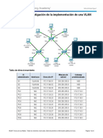 6.1.2.7 Packet Tracer - Investigating A VLAN Implementation Instructions PDF