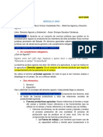 Derecho Agrario y Ambiental PDF