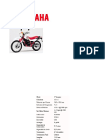 Yamaha DT 125 D PDF