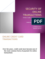 Security of Online Transactions