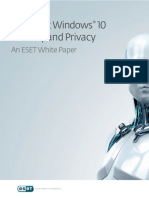 Microsoft Windows 10 Security and Privacy: An ESET White Paper