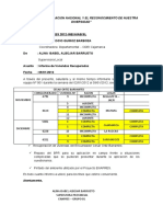 Informe de Viviendas Recuperadas