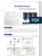 IES-2060/IES-2042FX Series: Industrial 6-Port Lite-Managed Ethernet Switch